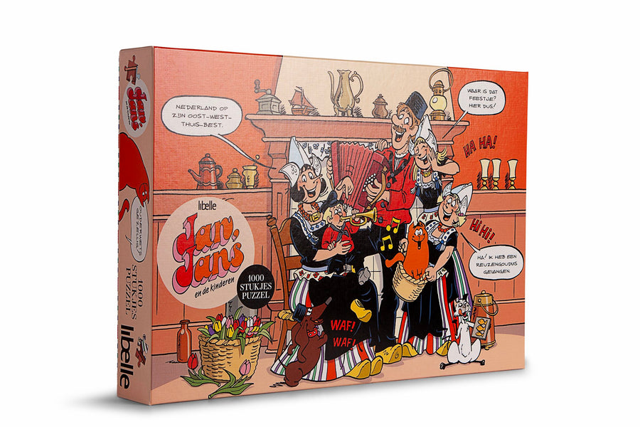 Libelle Jan, Jans & de Kinderen puzzel - afbeelding 1
