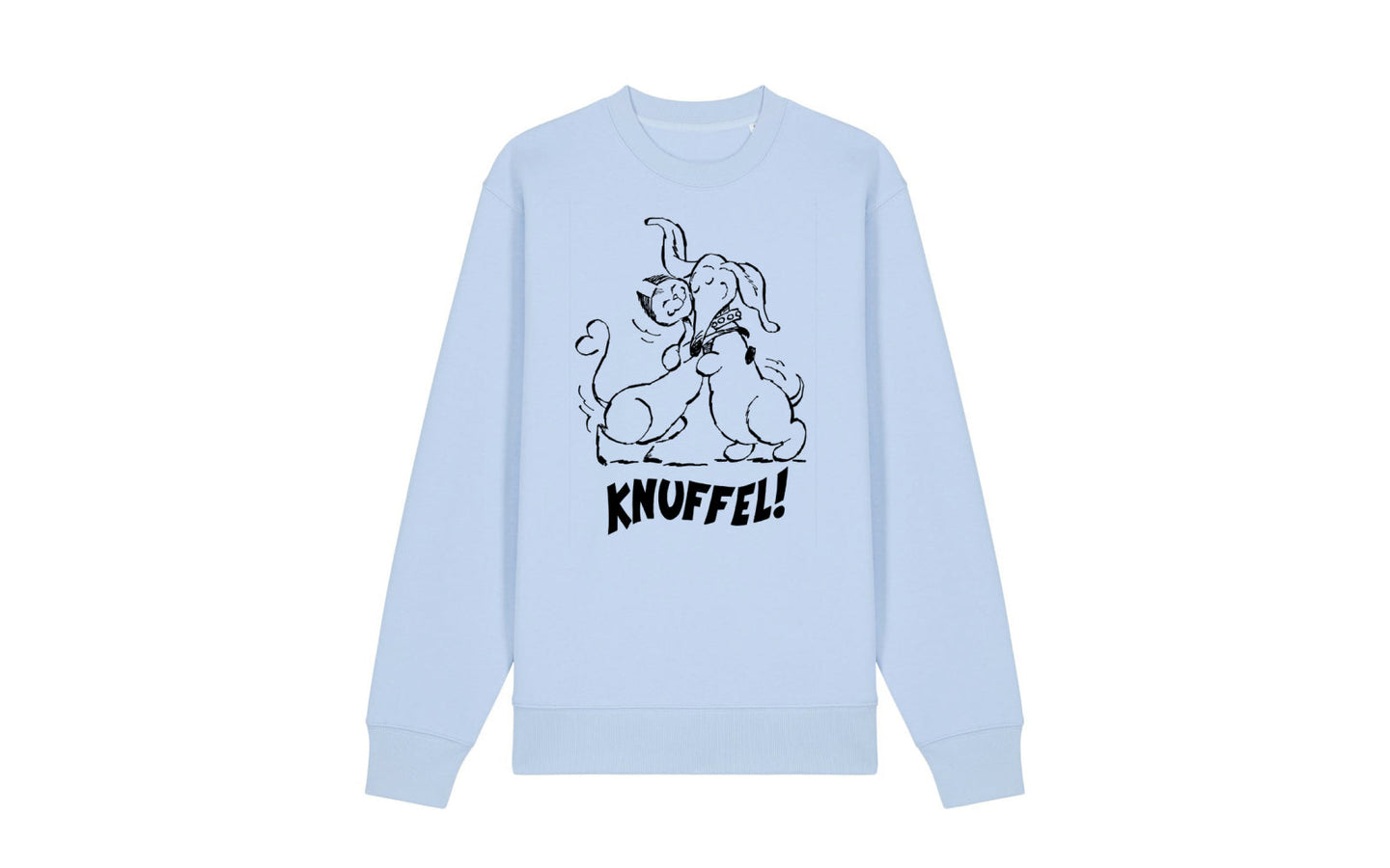 Jan, Jans en de Kinderen Sweater - 'Knuffel' Blue Soul - afbeelding 1