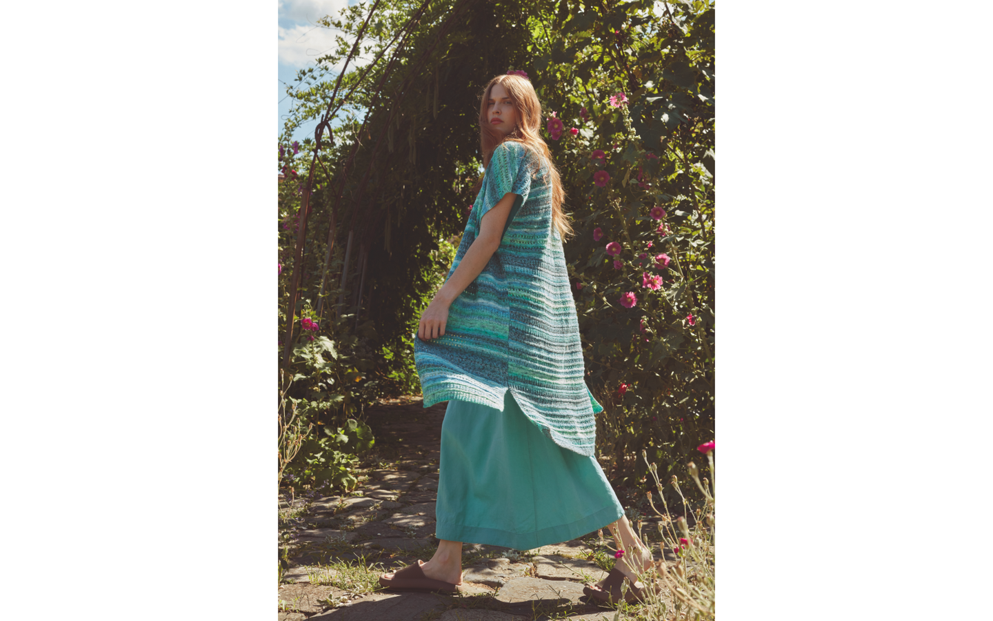 Breipakket blauw halflang vest - afbeelding 1