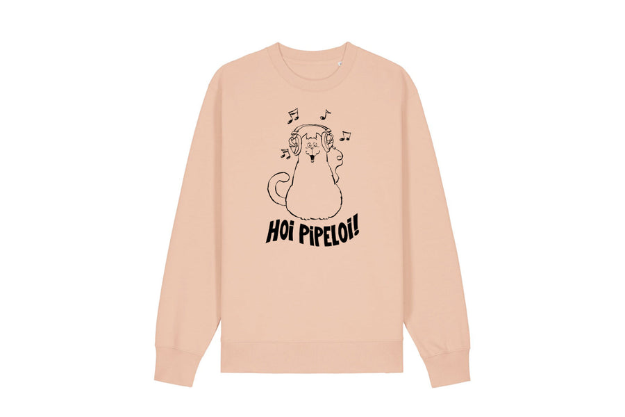 Jan, Jans en de Kinderen Sweater - 'Hoi Pipeloi' Fraiche Peche - afbeelding 1