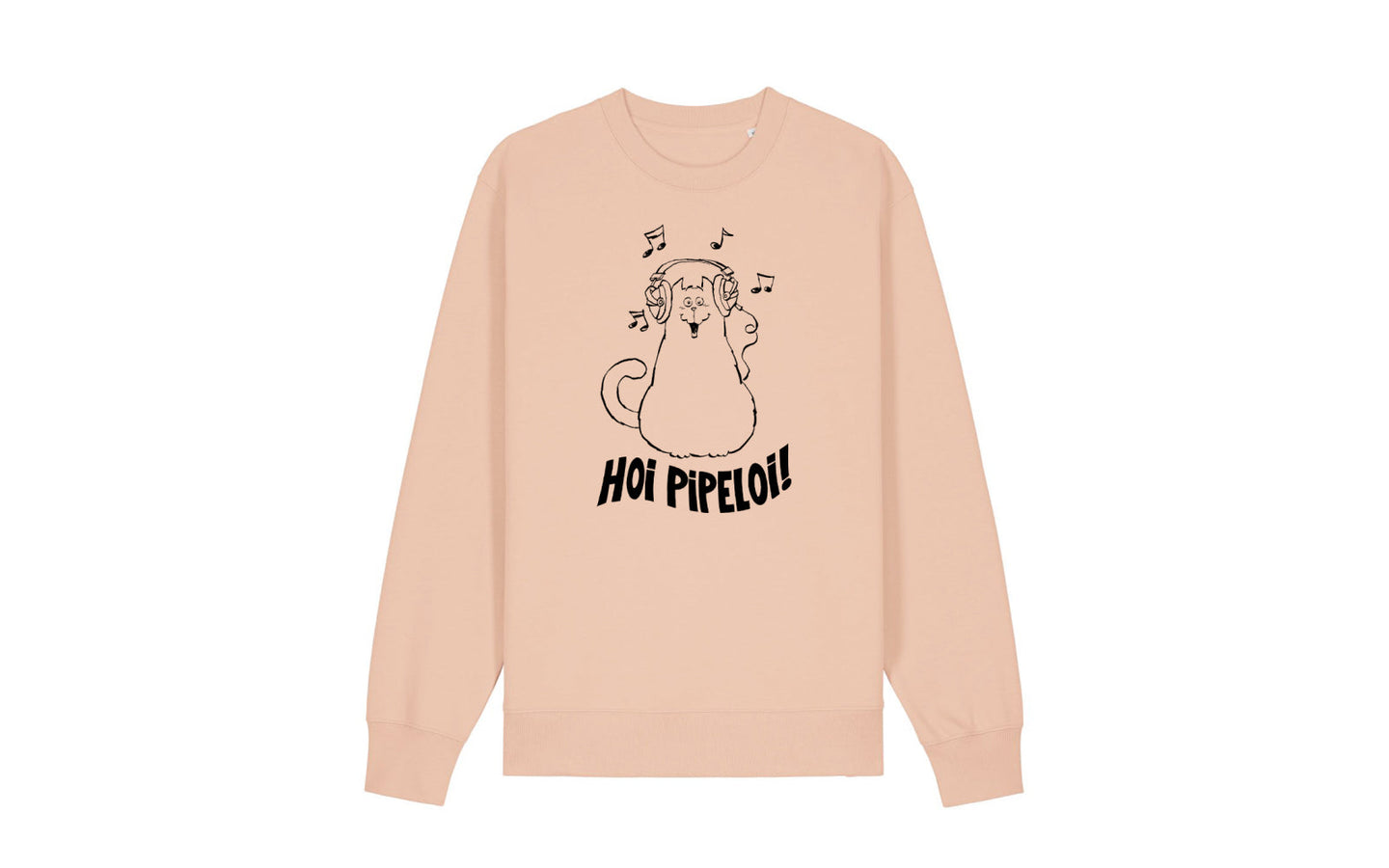 Jan, Jans en de Kinderen Sweater - 'Hoi Pipeloi' Fraiche Peche - afbeelding 1
