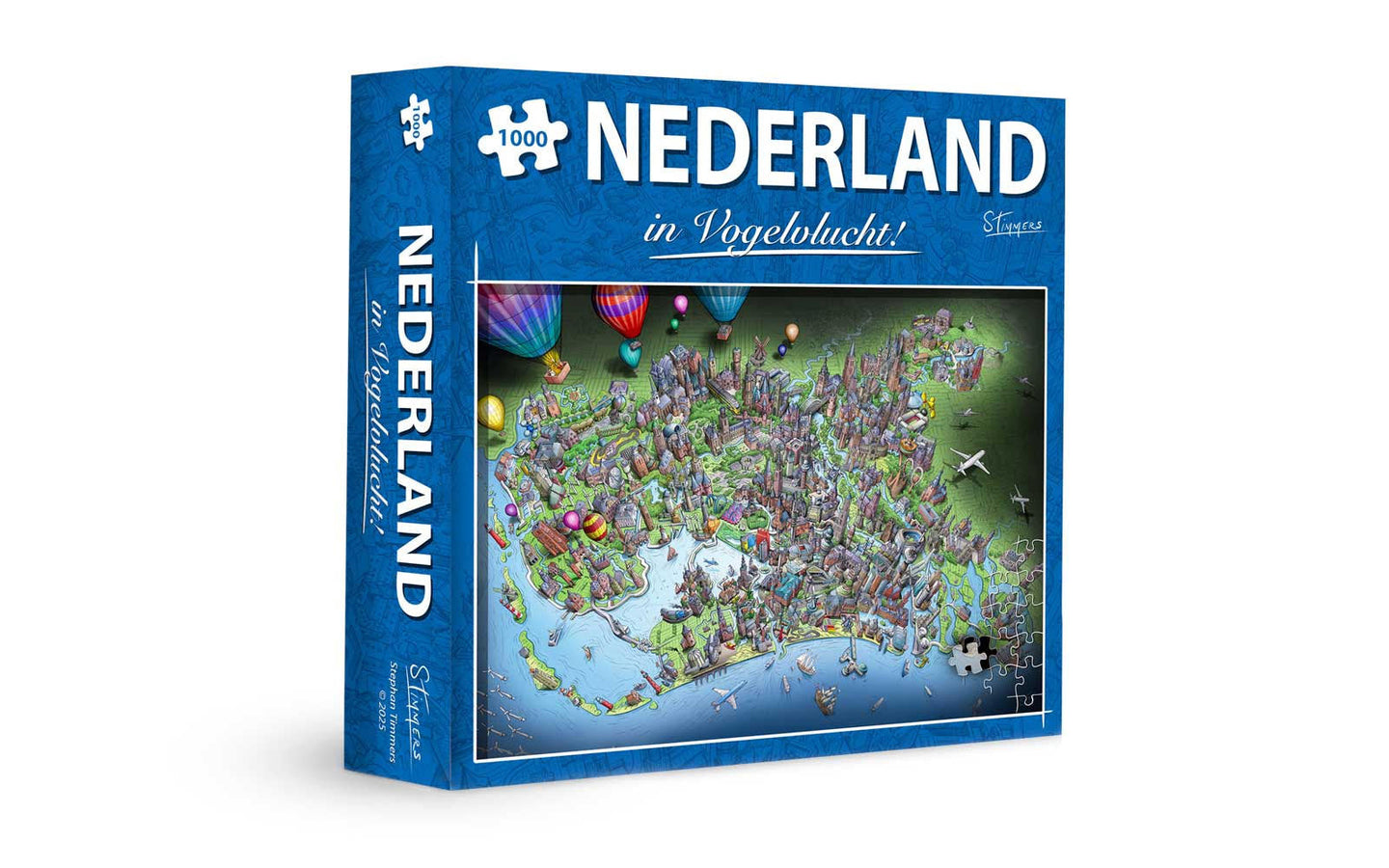 Puzzel Nederland in Vogelvlucht - afbeelding 3