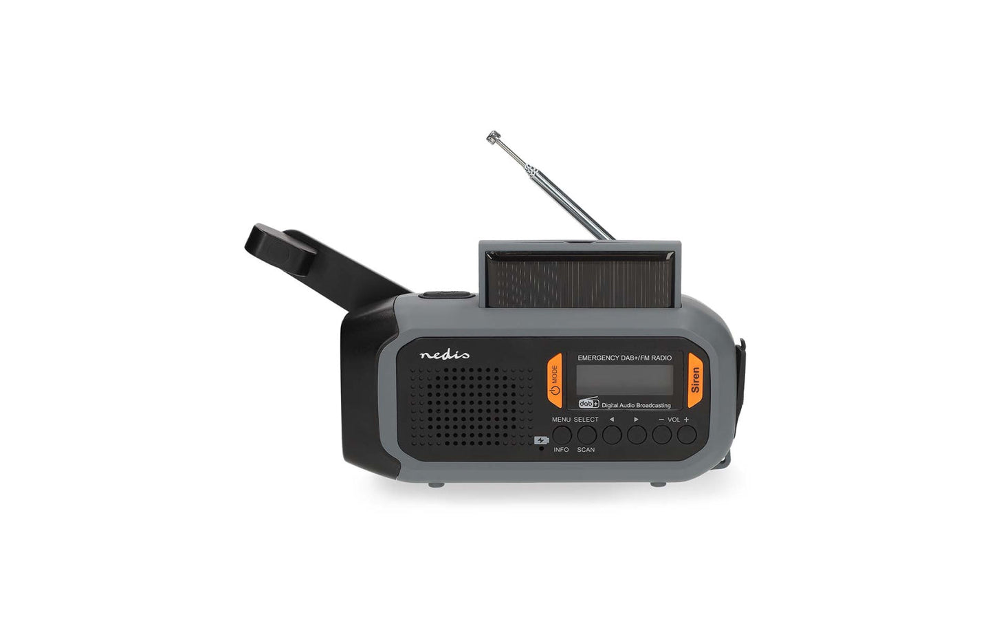 Draagbare DAB+/FM radio met noodfuncties - Nedis - afbeelding 11