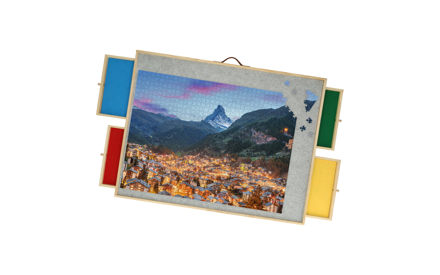 Ergonomische Puzzelplaat - 1500 Stukjes – 4 Lades - BREND - afbeelding 2