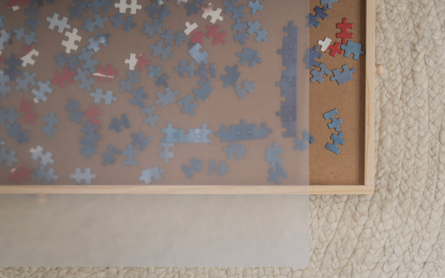 Puzzelplaat - 1000 Stukjes – Puzzelbord met 6 Lades – BREND - afbeelding 8