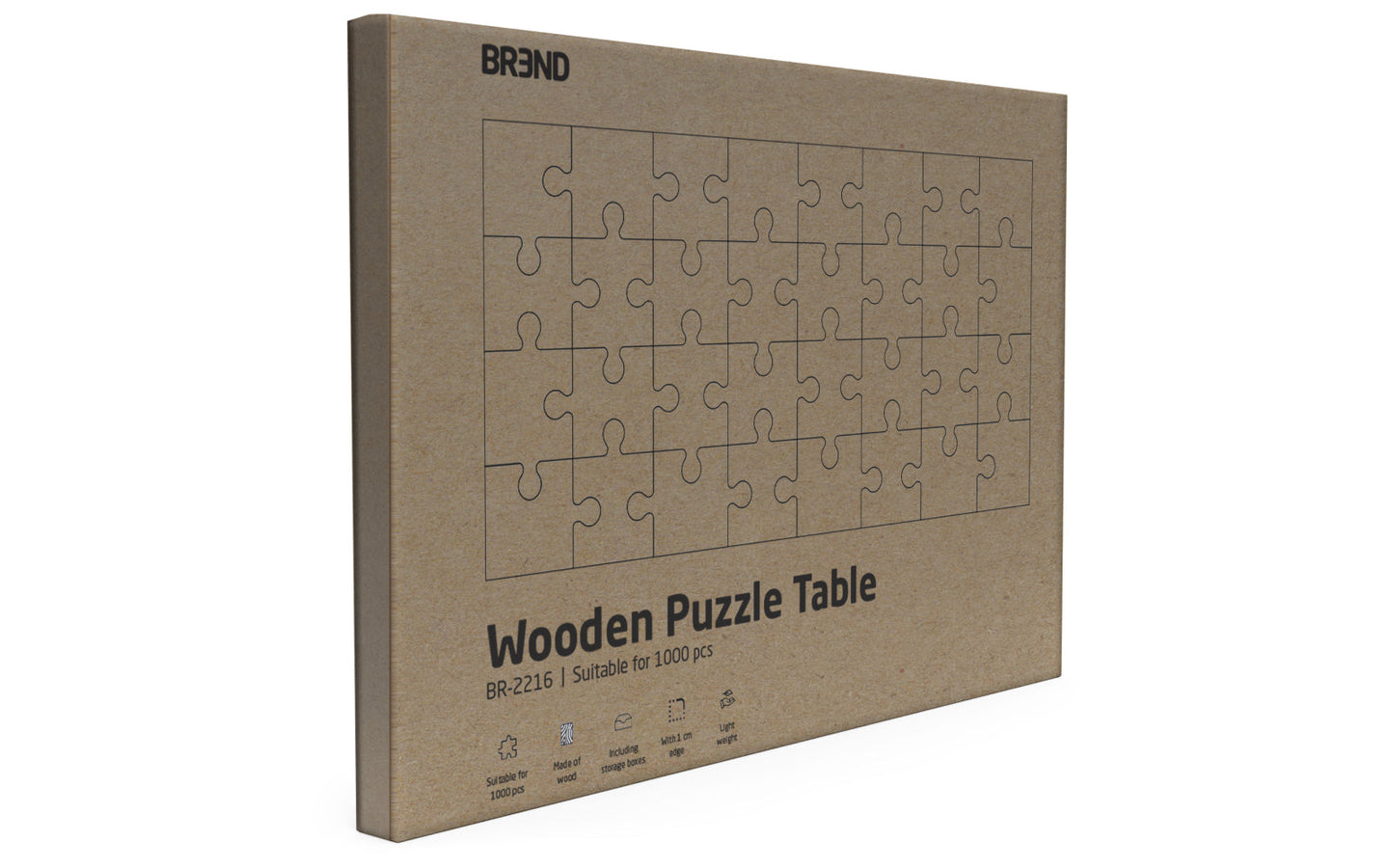 Puzzelplaat - 1000 Stukjes – Puzzelbord met 6 Lades – BREND - afbeelding 9