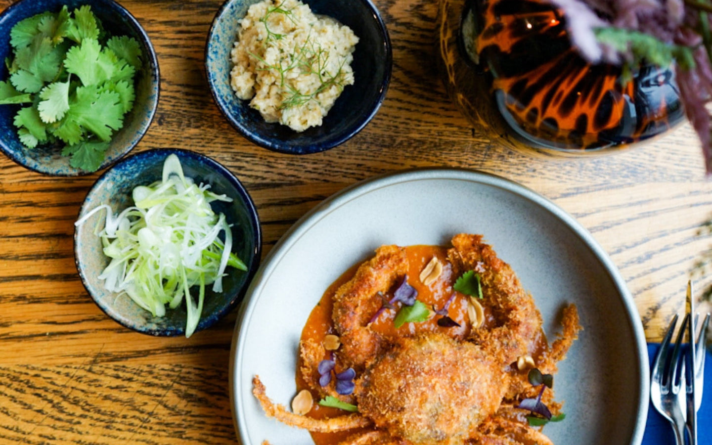 4-Gangen Rising Star Diner bij Nomads in Amsterdam - afbeelding 1