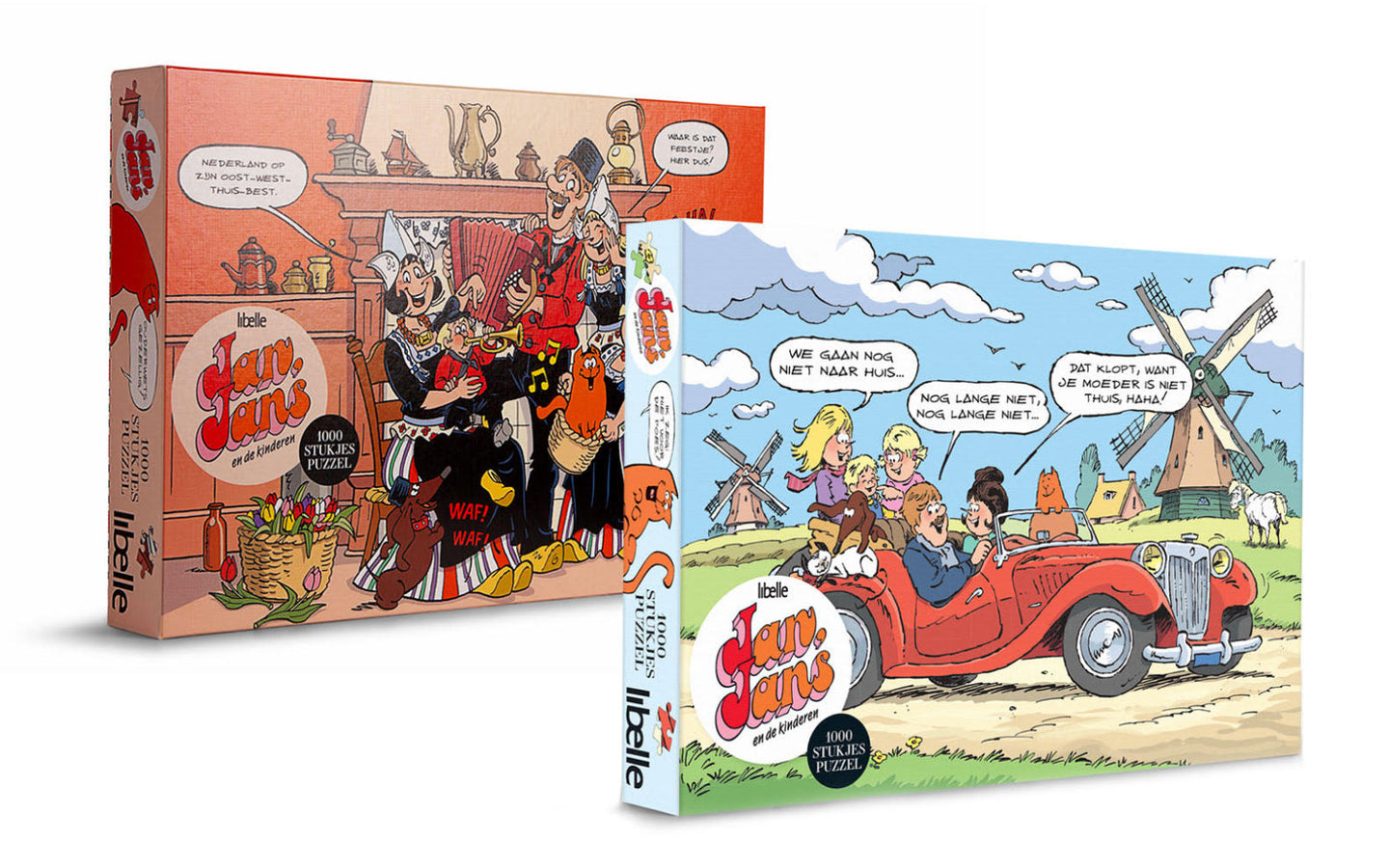 Jan, Jans en de Kinderen puzzel set - afbeelding 1