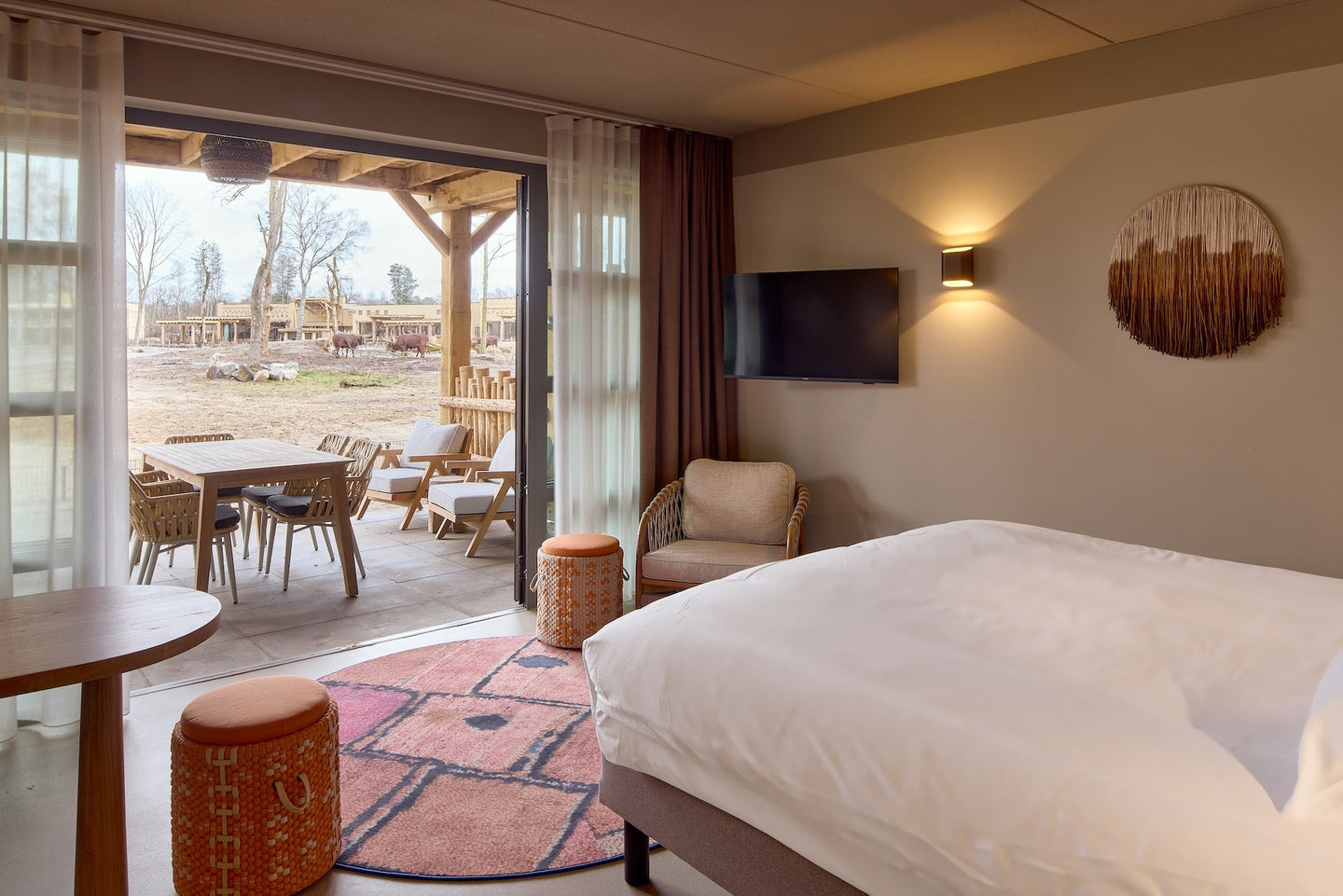Safari Hotel Beekse Bergen | Verblijf 3 dagen in bijzonder hotel met uitzicht op savanne | incl. dagelijks toegang Safaripark Beekse Bergen - afbeelding 9