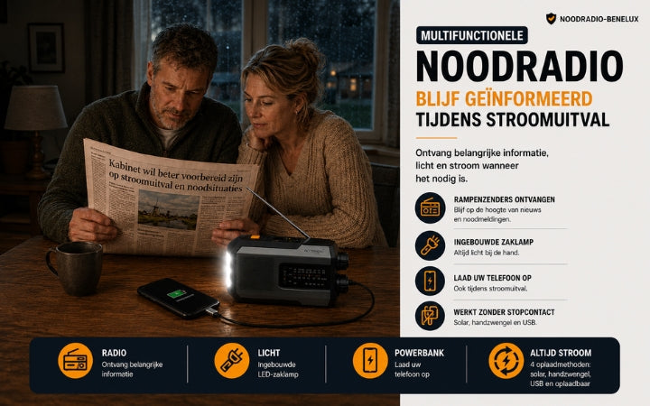 72-uur Noodpakket (incl. draagbaar kooktoestel) - afbeelding 4