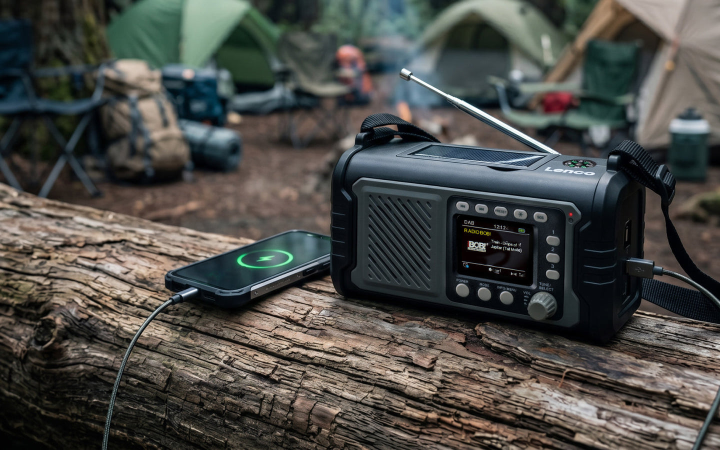 Lenco Noodradio (DAB+/FM & Powerbank) - afbeelding 2