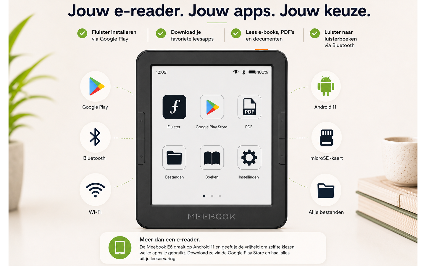 E-reader Meebook E6 - afbeelding 3