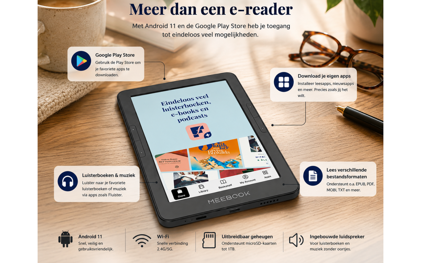 E-reader Meebook E6 - afbeelding 2