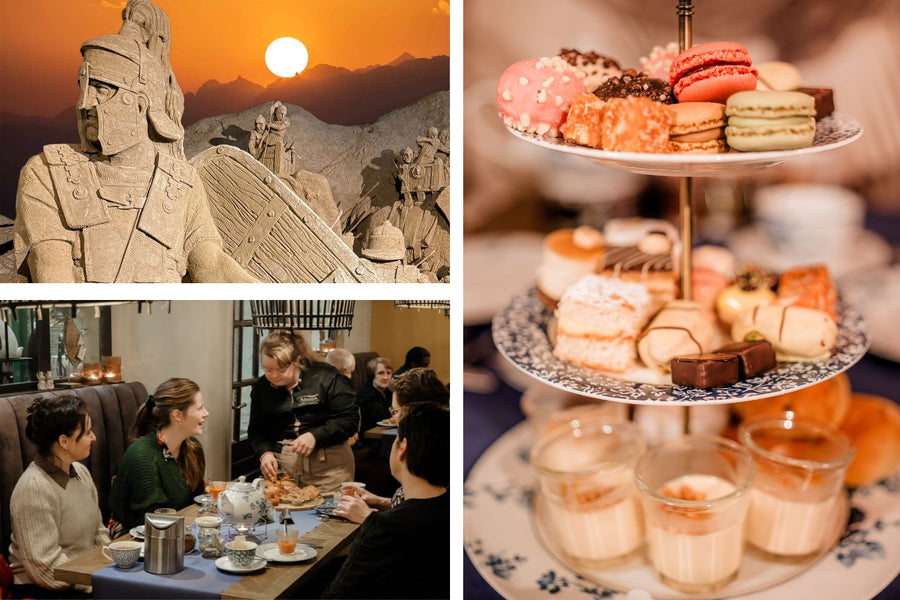 Libelle Club: High Tea en bezoek Zandsculpturen - afbeelding 1