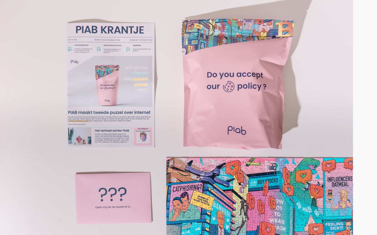 Puzzle in a bag - De Internet puzzel - afbeelding 3