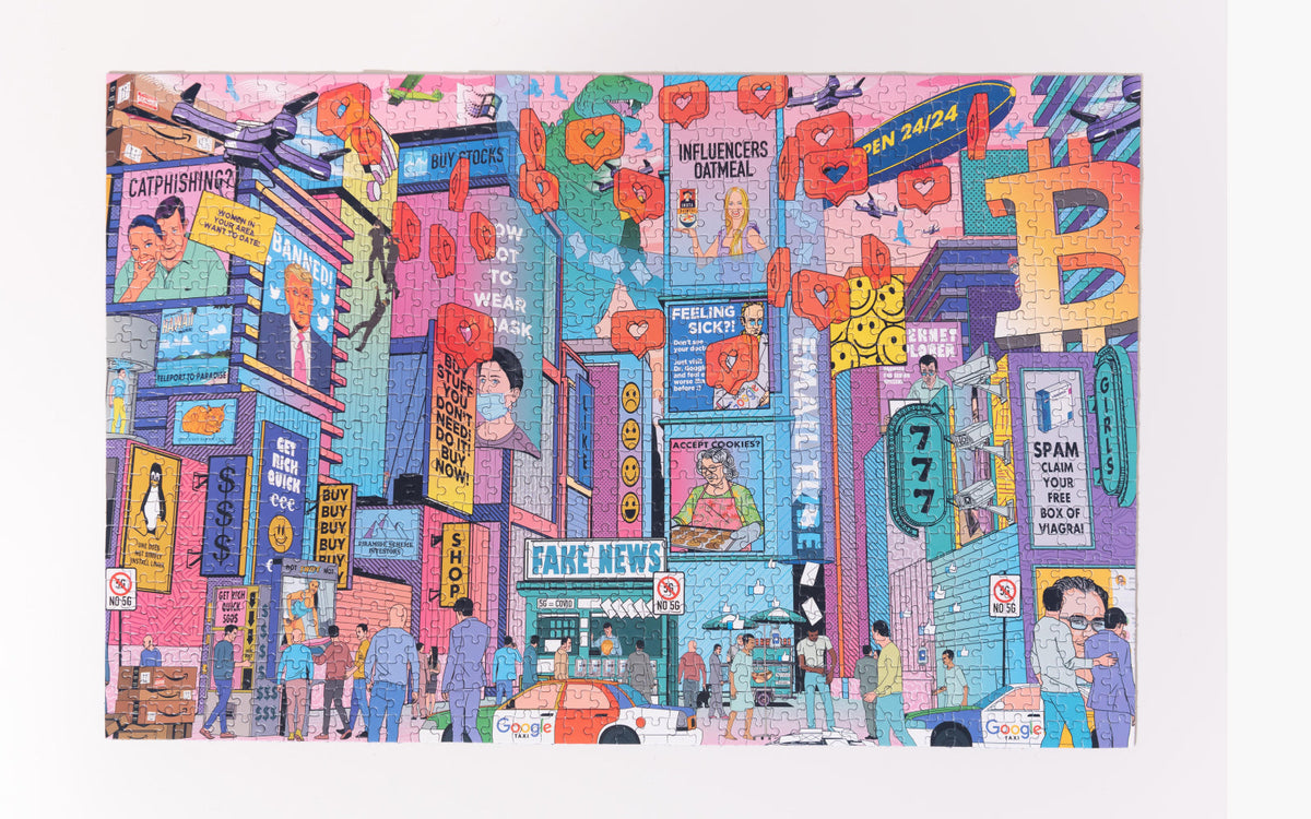 Puzzle in a bag - De Internet puzzel - afbeelding 2