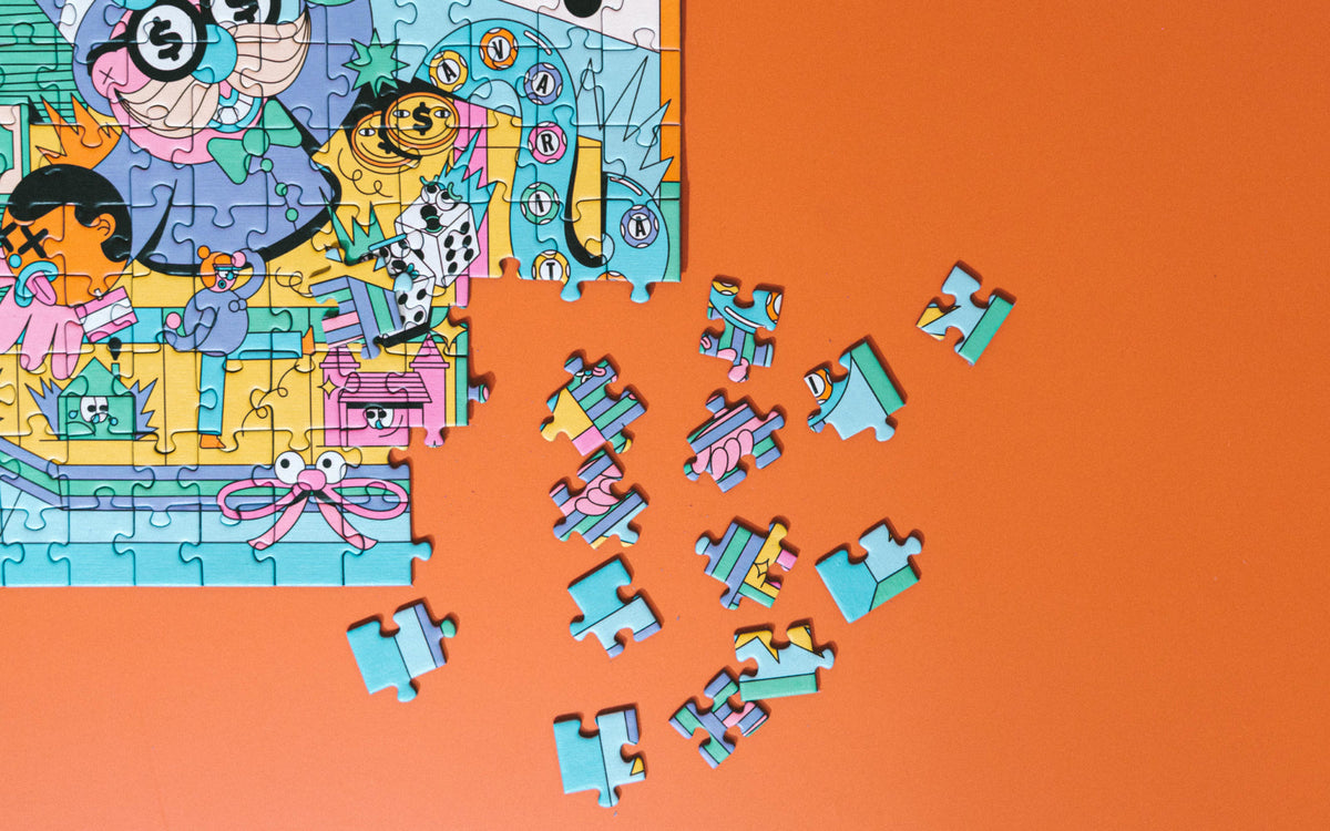 Puzzle in a bag - De Zeven Hoofdzonden puzzel - afbeelding 6