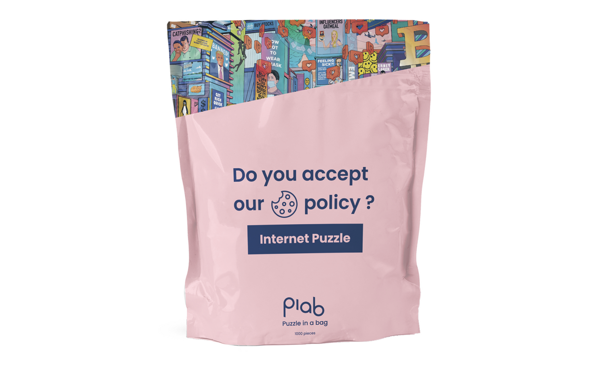 Puzzle in a bag - De Internet puzzel - afbeelding 1